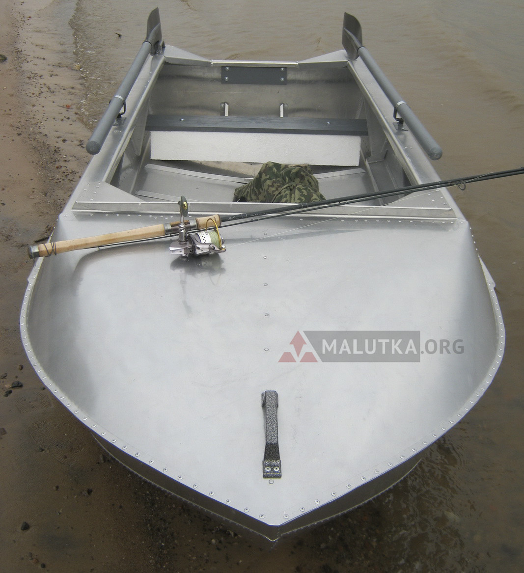 Алюминиевая лодка Романтика-Н 3.0 м., с булями - фото 7 - id-p188623479