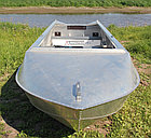 Алюминиевая лодка Романтика-Н 3.5 м., с булями и колёсами, фото 5