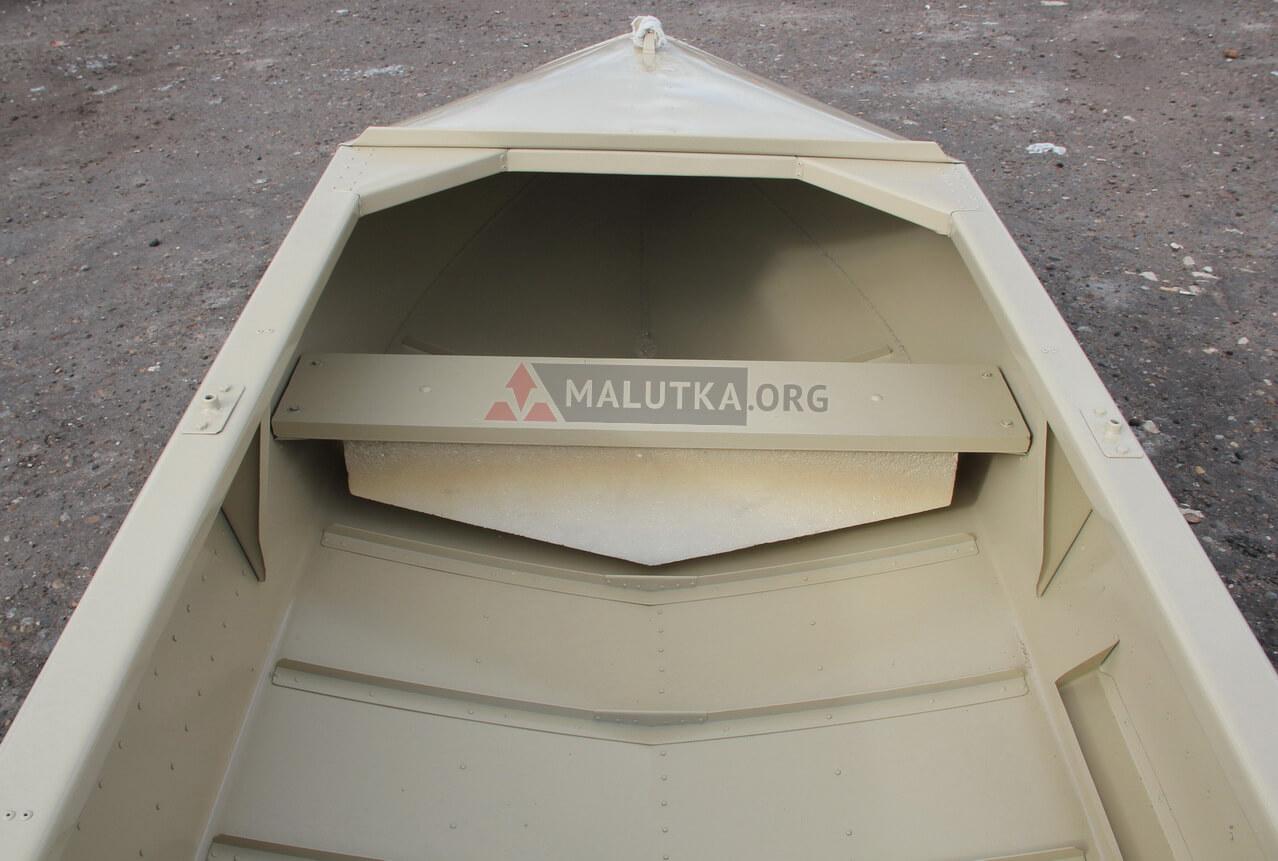 Алюминиевая лодка Романтика-Н 3.0 м., с булями, крашенная в цвет "бледно-бежевый" - фото 7 - id-p188623483