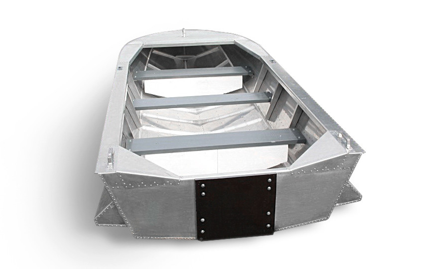 Алюминиевая лодка Мста-Н 3.5 м., с булями - фото 1 - id-p188623487