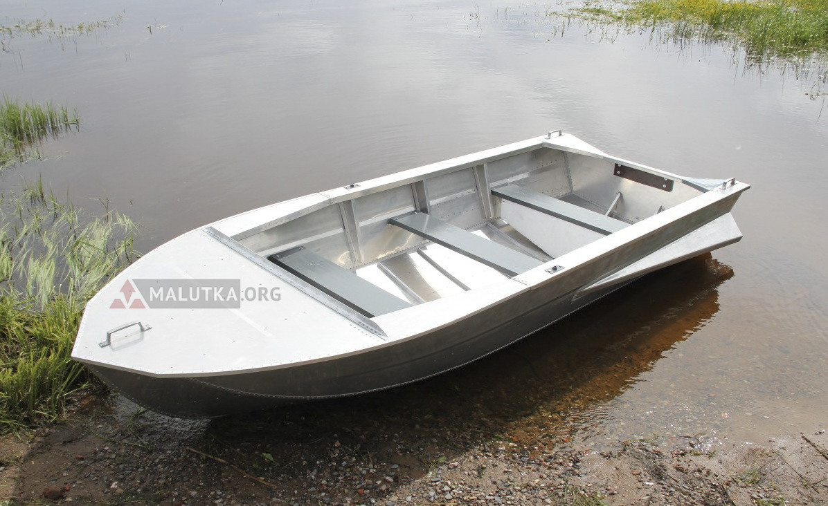 Алюминиевая лодка Мста-Н 3.5 м., с булями - фото 3 - id-p188623487