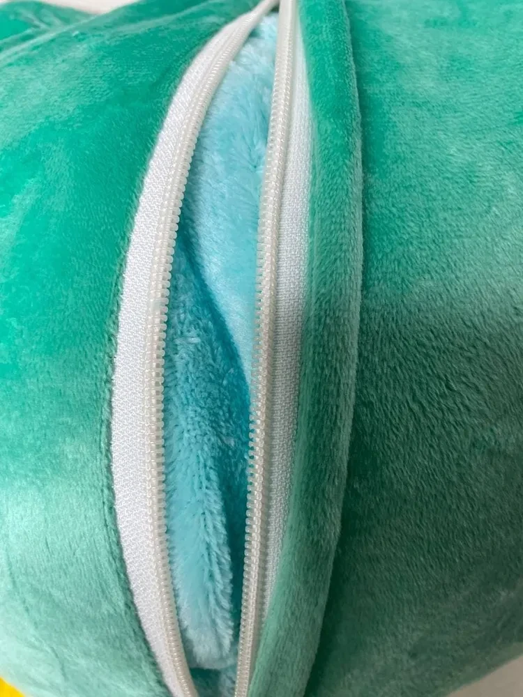 Мягкая игрушка Сова с пледом 3в1, Зеленая - фото 7 - id-p188624414