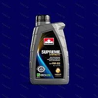 PETRO CANADA 0W20 SUPREME SYNTHETIC - 1 литр Синтетическое моторное масло для бензиновое