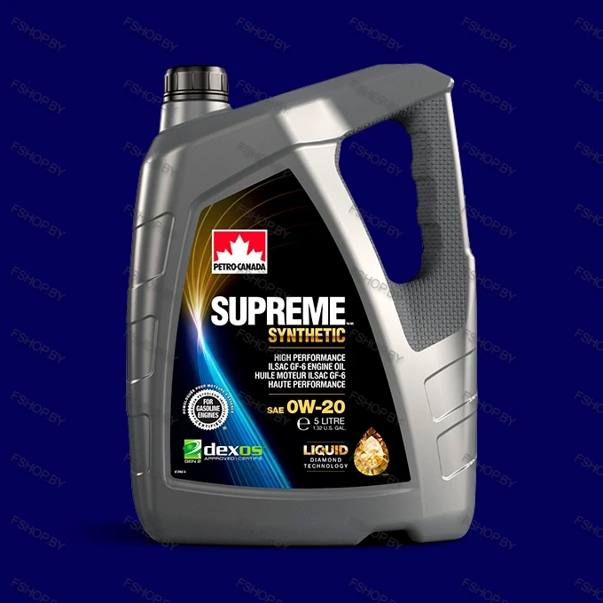 PETRO CANADA 0W20 SUPREME SYNTHETIC - 5 литров — Синтетическое моторное масло для бензиновое