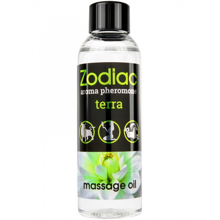 Массажное масло с феромонами Zodiac Terra 75 мл - фото 1 - id-p188625814