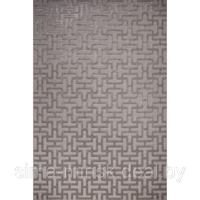 Ковёр прямоугольный Sigma D928, размер 160x230 см, цвет brown-gray - фото 1 - id-p188632147