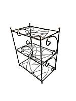 Металлическая подставка для обуви ПО13