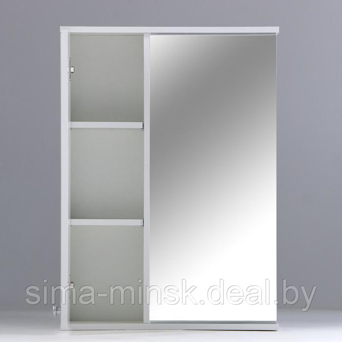 Шкаф-зеркало 60, универсальное 83,2 см х 60 см х 18 см - фото 3 - id-p188632453