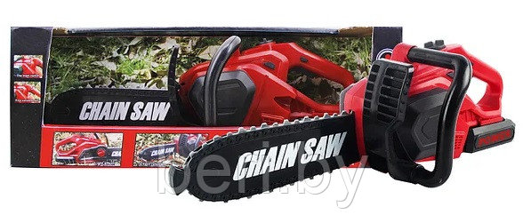 T1807 Детская Бензопила CHAIN SAW, работает от батареек, звук - фото 4 - id-p110614088