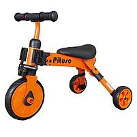 Велосипед детский трехколесный PITUSO 2в1 Букашка складной Orange/Оранжевый AS003, фото 3