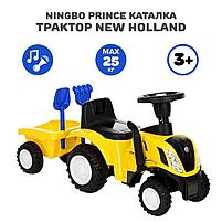 NINGBO PRINCE каталка трактор New Holland Yellow/Желтый 658, фото 2