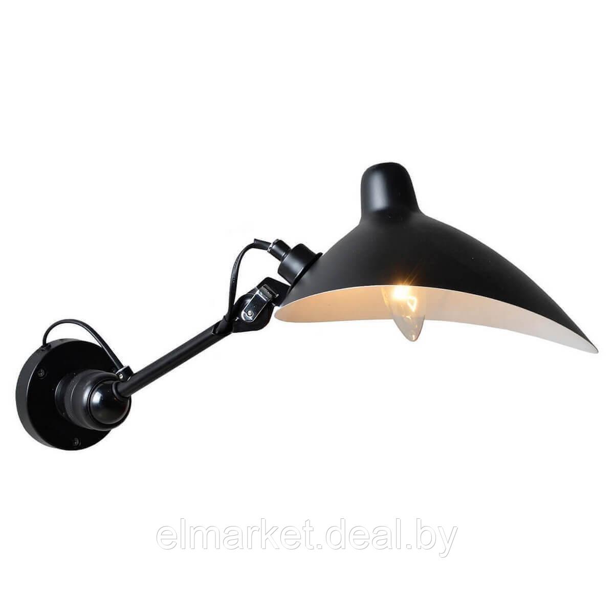 Светильник настенный Lussole Loft Fairbanks GRLSP-9563 черный - фото 1 - id-p188646176