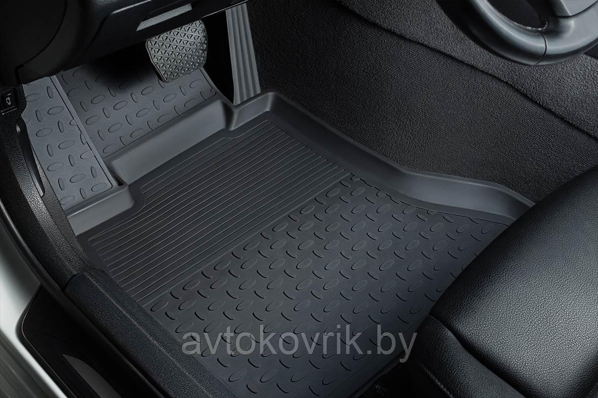 Коврики для Volkswagen Polo VI 2020-н.в.в салон резиновые с высоким бортом SEINTEX 185626 - фото 2 - id-p188664786
