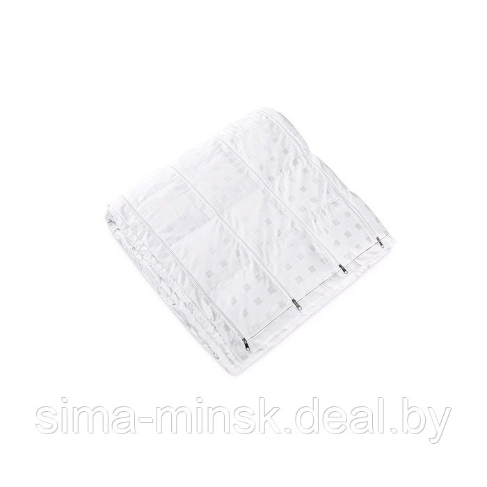 Одеяло на молнии, размер 90 × 120 см, тик, белый