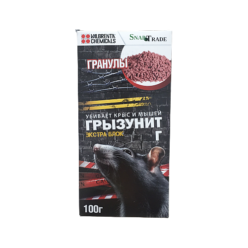 Грызунит экстра блок гранулы, 100 г
