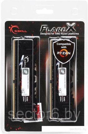 Оперативная память G.Skill Flare X 2x16GB DDR4 PC4-25600 F4-3200C16D-32GFX, фото 2