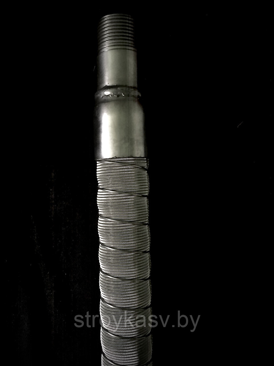 Фильтр для скважины «Игла» нержавейка с внутренней и внешней обмоткой. 1 дюйм (труба 32 мм.) - фото 2 - id-p7795831