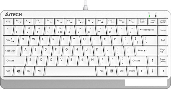 Клавиатура A4Tech Fstyler FKS11 (белый/серый), фото 2
