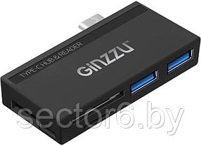 USB-хаб Ginzzu GR-864UB