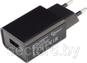 Сетевое зарядное Gembird MP3A-PC-25 (черный)