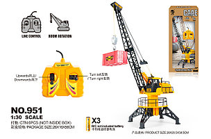 Кран на радиоуправлении строительный кран техника на р/у, 951