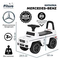 PITUSO Каталка Mercedes-Benz G63 White/Белый