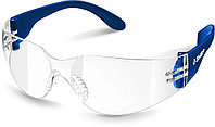 110487 Облегчённые прозрачные защитные очки ЗУБР БАРЬЕР линза устойчивая к царапинам и запотеванию, открытого