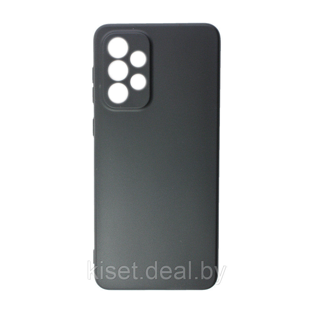 Силиконовый чехол KST SC для Samsung Galaxy A33 5G черный - фото 1 - id-p188692865