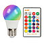 Умная светодиодная лампа LED RGBW BUIB 9W цоколь Е27 с пультом дистанционного управления (16 цветов, 25000, фото 5
