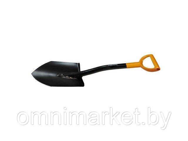 Лопата штыковая укороченная FISKARS Solid (длина:800мм, ширина:195мм) - фото 1 - id-p188225852