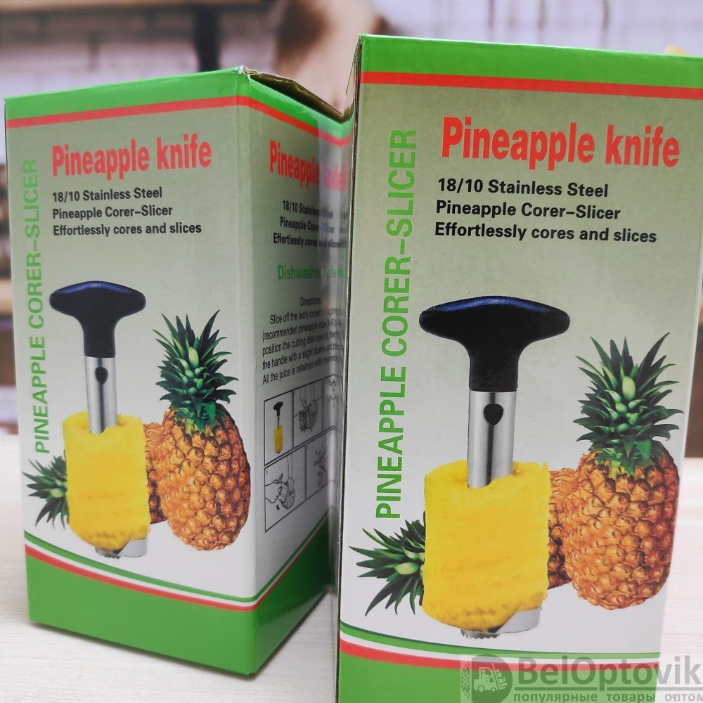 Нож для нарезки ананаса спиралью Pineapple Knife - фото 7 - id-p179629261