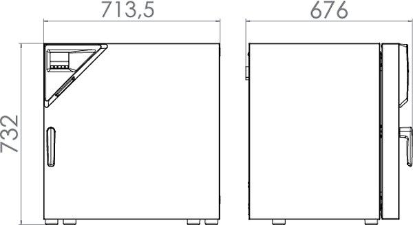 Сушильный сухожаровой шкаф-стерилизатор BINDER FD 115 Avantgarde.Line (принудит. конвекция, 116 л, до +300°C) - фото 3 - id-p188715823