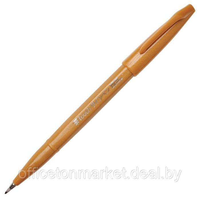 Маркер-кисть "Brush Sign pen", желтый, оранжевый - фото 1 - id-p178284952