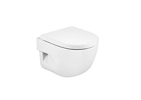 47. Унитаз N-MERIDIAN компакто подвесной_небольшой брак глазури 5*5мм с внешней стороны спереди