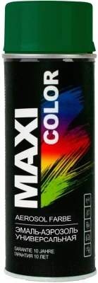 RAL 6002 Эмаль-аэрозоль зеленая листва 400мл MAXI COLOR