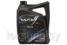 WOLF VitalTech 5W-30 5л моторное масло (Бельгия)