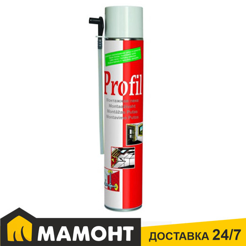 Пена монтажная Soudal Profil, 625 мл