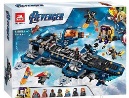 11559  Конструктор Lari Super Heroes "Геликарриер", 1286 деталей, Аналог LEGO Super Heroes 76153