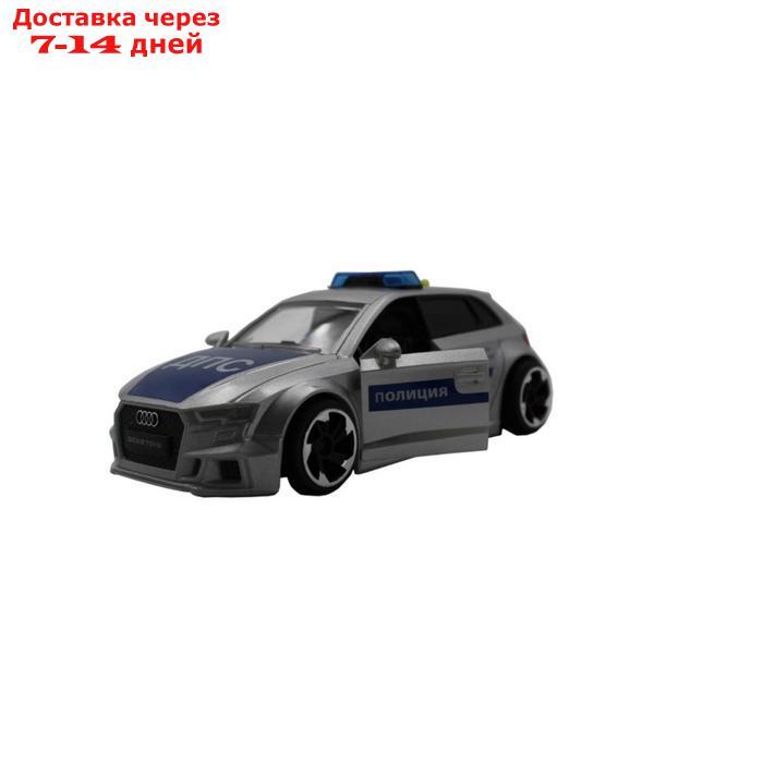 Полицейская машинка Audi RS3, фрикционная, 15 см, свет/звук - фото 2 - id-p188712153