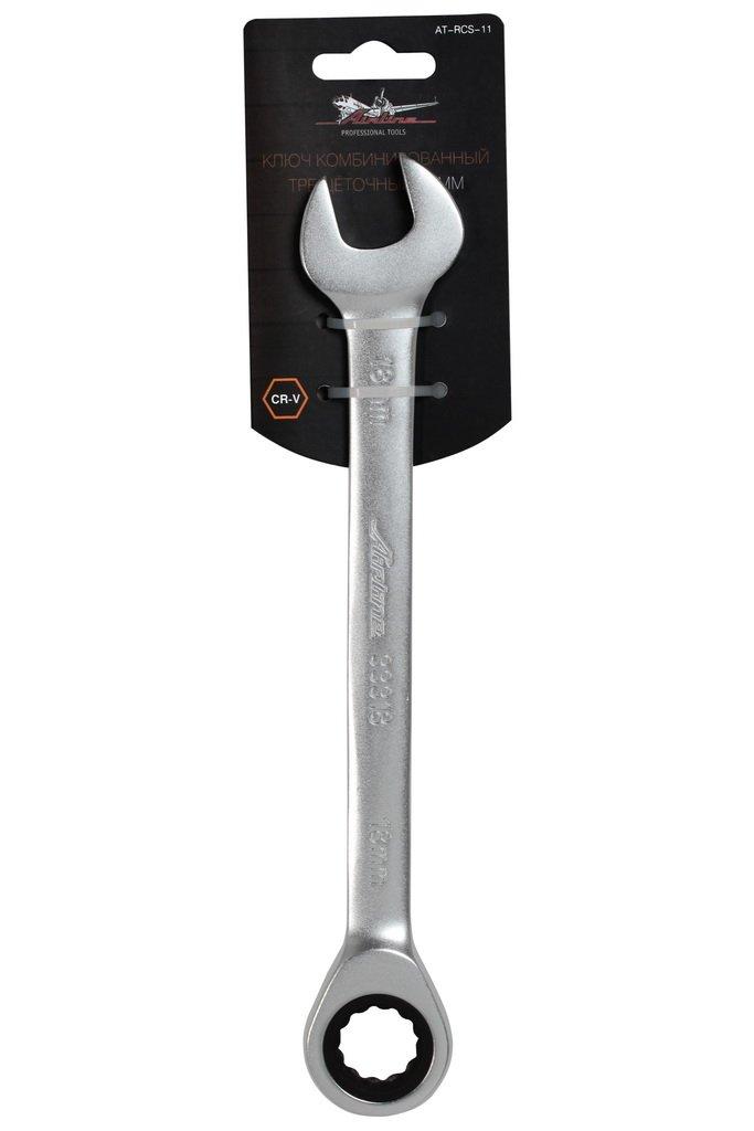 Ключ комбинированный трещоточный 18мм (AT-RCS-11)