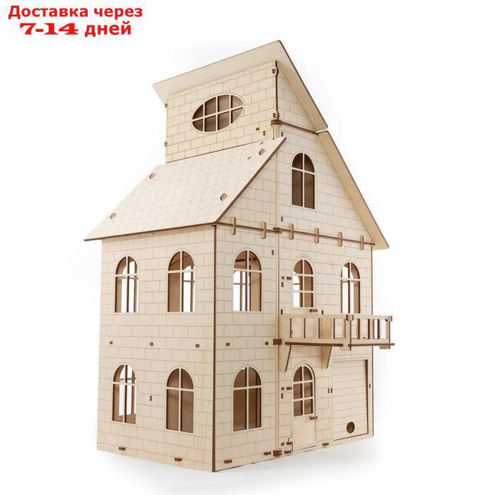 Сборная модель из дерева 3D "Кукольный дом с лифтом" - фото 8 - id-p188710357