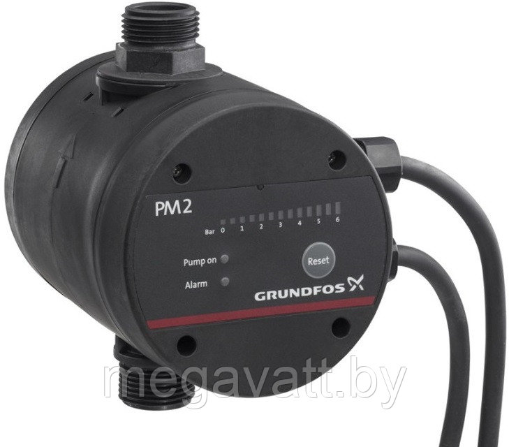Реле давления с защитой от сухого хода Grundfos PM2 - фото 1 - id-p188727099