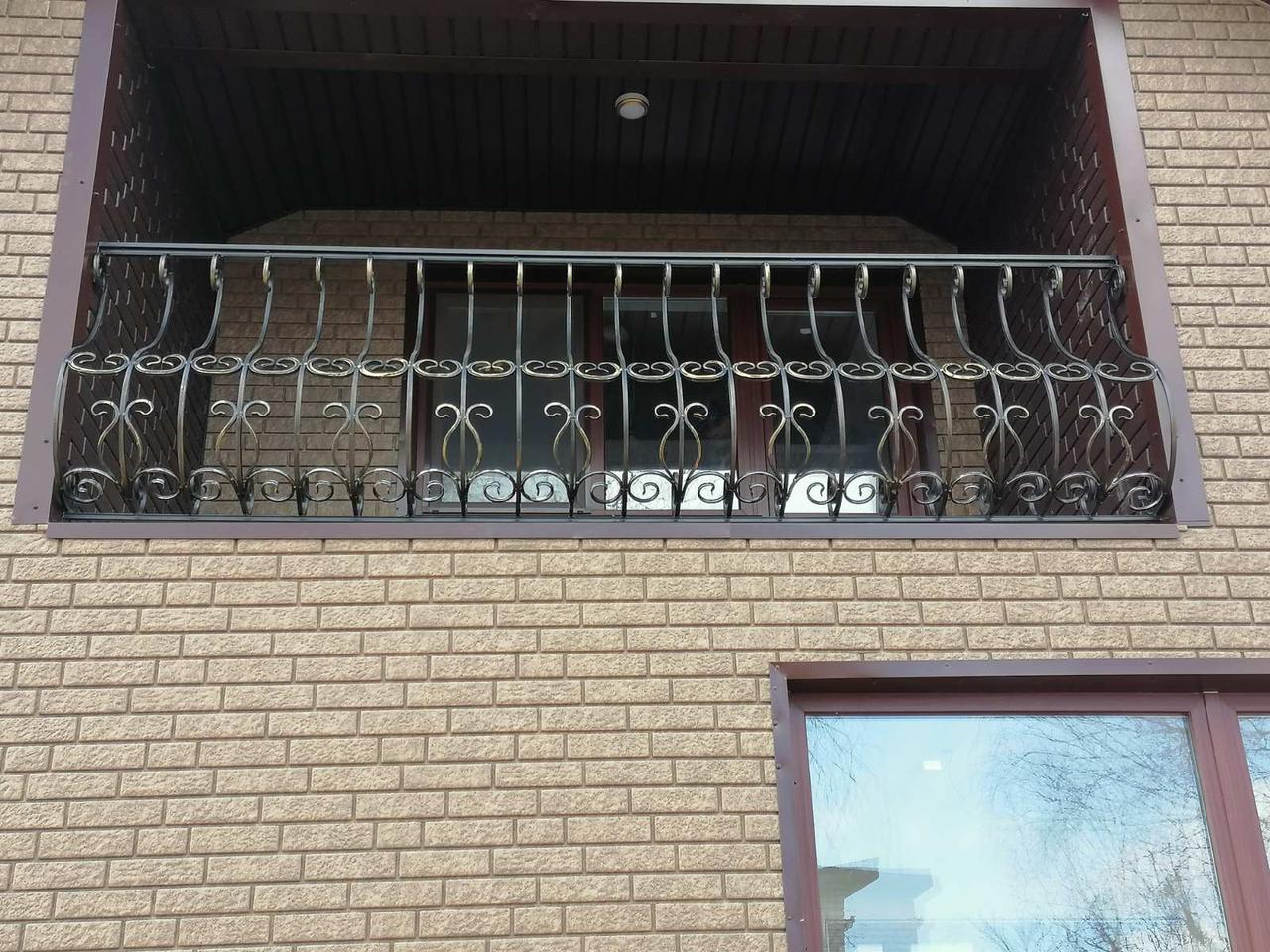Балкон кованый декоративный Б-9 - фото 1 - id-p188737062