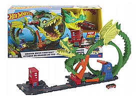 Игровой набор Hot Wheels  Атака Дракона HDP03