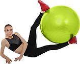 Мяч для фитнеса «ФИТБОЛ-75» Bradex SF 0721 с насосом, салатовый, фото 6
