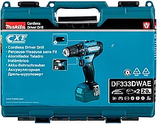 Дрель-шуруповерт Makita DF333DWAE (30 Нм, 2 АКБ 2 А/ч, кейс), фото 3