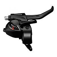 Переключатель-моноблок Shimano TOURNEY ASTEF41R7CL 2-4200 шифт+торм. руч 7ск. трос 2400мм прав черн