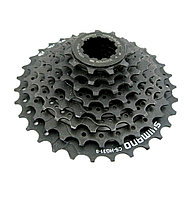 Кассета 8ск. SHIMANO ALTUS, ECSHG318132, 2-977, 11-32, IG/HG, черно-серая, инд. уп.