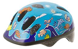 Шлем детский/подростк. 5-731000 с сеточкой 6 отв. 52-56см SEA WORLD/голубой (10) VENTURA