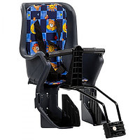Кресло детское заднее GH-029LG серое с разноцветным текстилем